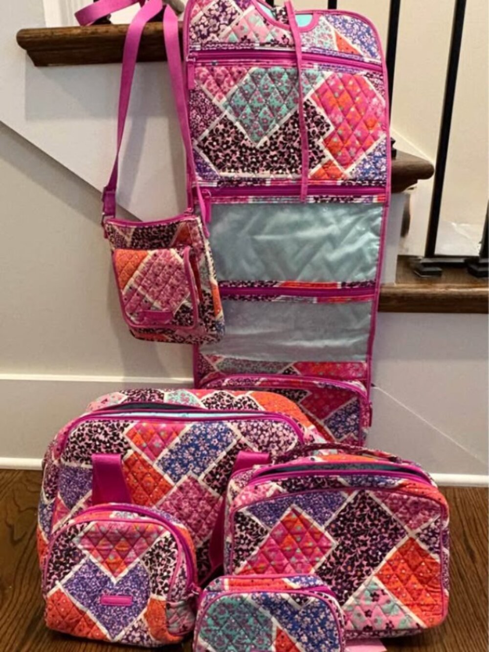 Vera Bradley 6pc Set - Modern Melody Pattern